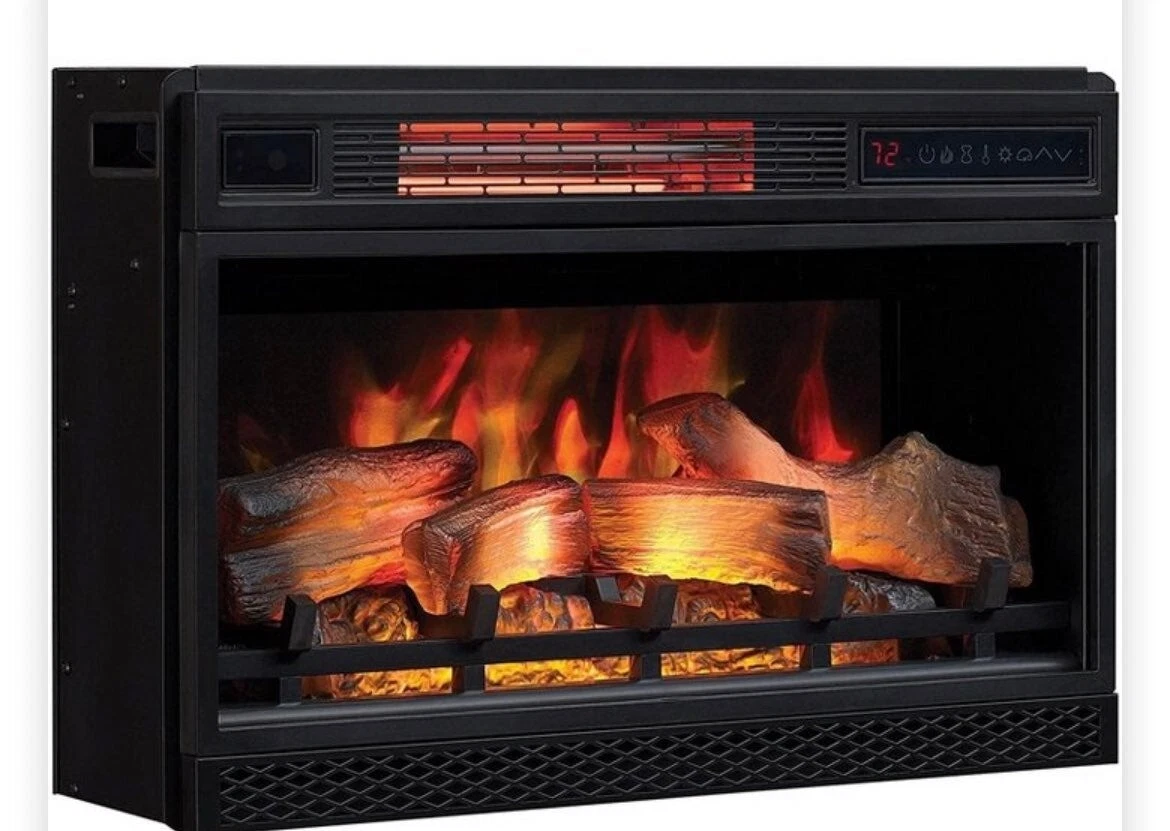 Classic Flame 26″ 3D Infrared Electric Fireplace Insert #26II042FGL | eBay
