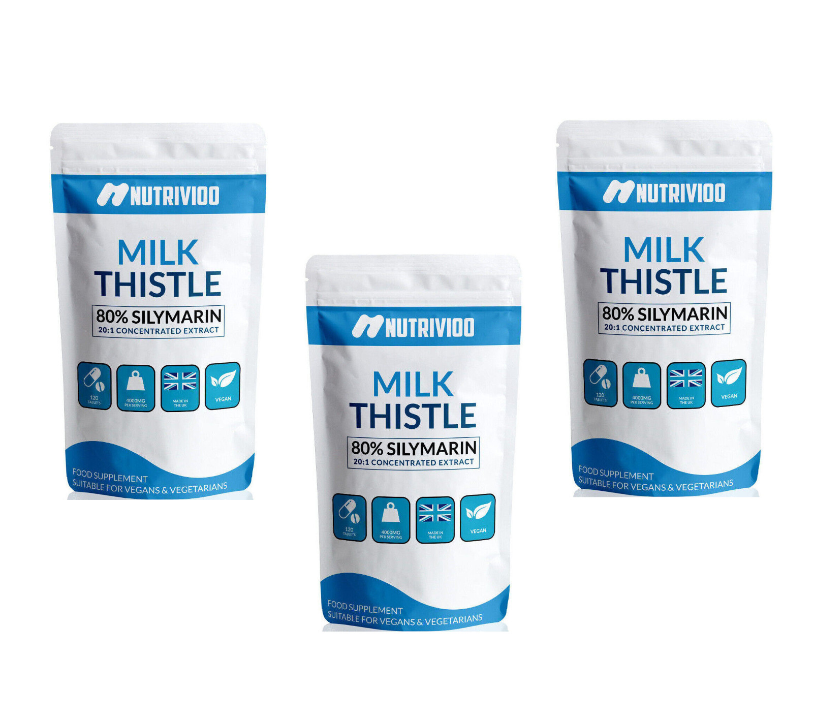 Tabletas de cardo mariano 4000 mg | 360 tabletas de silimarina | vegano de alta resistencia