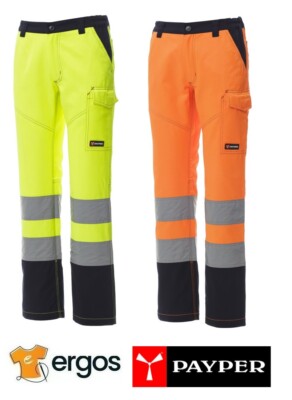 PAYPER CHARTER LADY High Visibility Pants Women Reflective Fluo Work