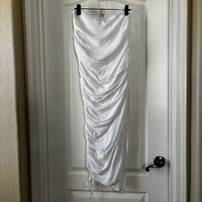 House of CB Loie Skirt White Size S