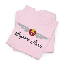 Hispano Suiza Rare Automotive Enthusiasts Unisex, Cotton Tee for Company