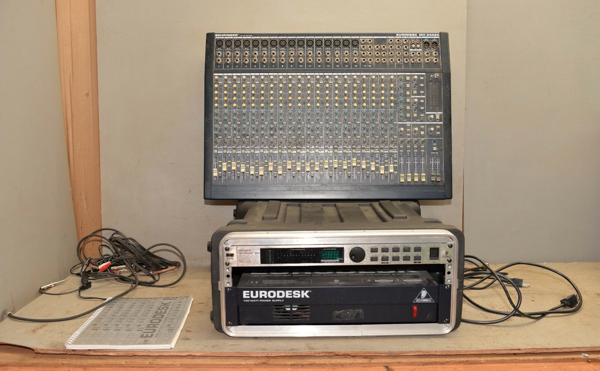 【8725】 出音確認済み BEHRINGER EURODESK MX8000 8725】 出音確認済み BEHRINGER EURODESK MX8000