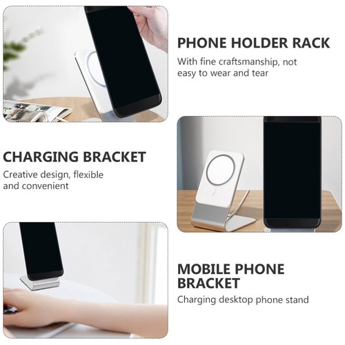 Telefon Schreibtisch Stehen Cordless Ladegerät Halter Desktop-Halter Dock - Bild 10 von 12