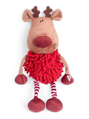 christmas reindeer dog toy