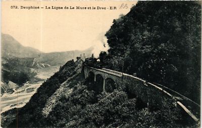 CPA Ligne de LA MURE - Passage de la Rivoir (296301