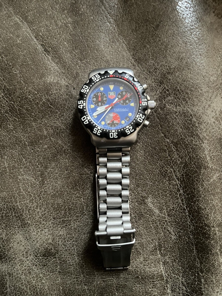 Tag Heuer F1 Chronograph CA1210-1 Superb. Lovely colours. 1990's