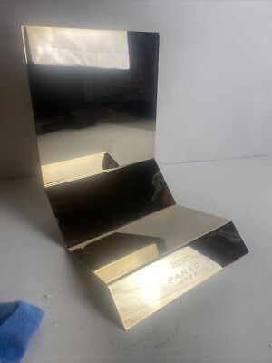Hennessy Paradis Imperial gold colored metal display stand pub/bar/mancave. READ