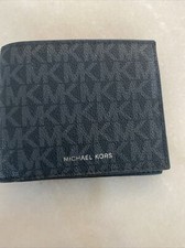 Michael Kors Jet Set Leather Wallet - Black for sale online | eBay 