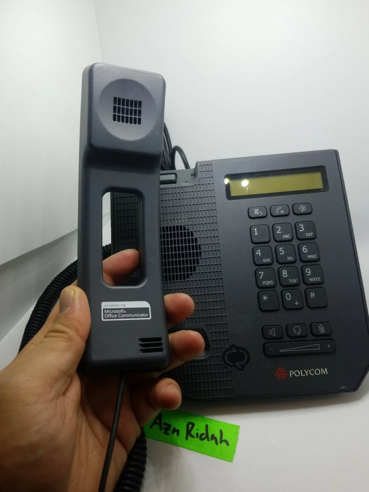 Polycom CX300 USB Desktop Phone Microsoft Lync 2705-09-1110 Tested. P:G - Image 2 of 4