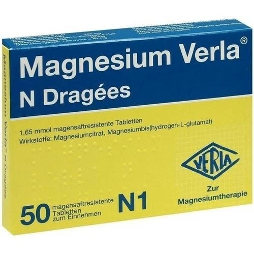 VERLA-PHARM ARZNEIMITTEL GMBH & CO. KG MAGNESIUM VERLA N 50St 3554928