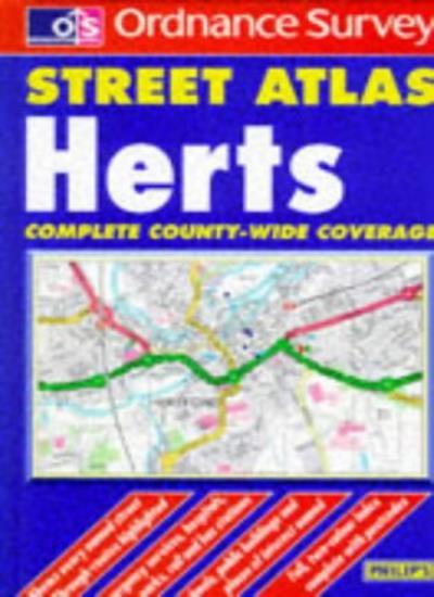 Ordnance Survey Hertfordshire Street Atlas (OS / Philip's Street