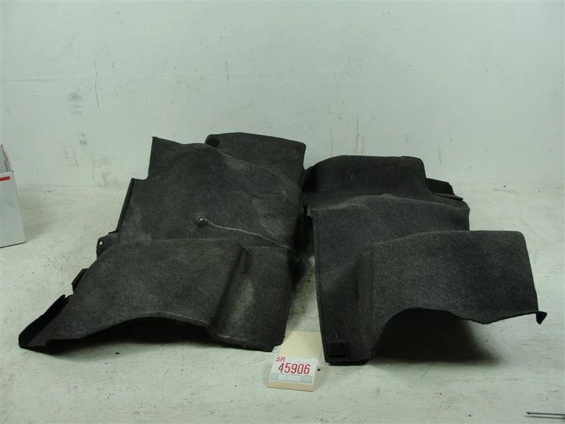 98 LEXUS ES300 REAR TRUNK STORAGE COMPARTMENT INTERIOR CARPER TRIM COVER PANEL - Image 3 of 4