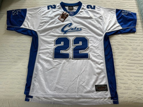 Kentucky Wildcats UK #22 Fußball Trikot BRANDNEU mit Etikett groß bestickt