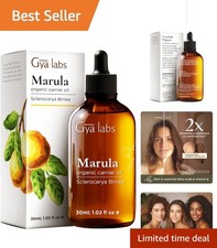 Marula Carrier Oil - 1 Fl Oz for Skin Soothing  Hair Revitalization