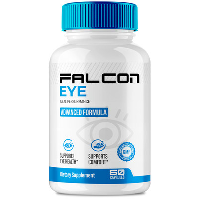 Falcon Eye Capsules, Official FalconEye Eye Vitamins Supplement Pills (1 Pack)