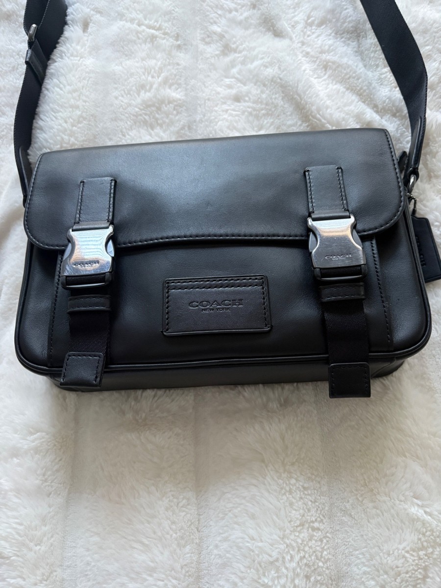 Coach Track Messenger bag (Style C2715/G2715) black, great