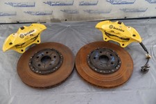 2018 Jeep Cherokee Trackhawk 6.2l 4x4 Oem Front Brembo Brake Calipers N Rotors 2018 Jeep Cherokee Trackhawk 6.2l 4x4 Oem Front Brembo Brake Calipers N Rotors