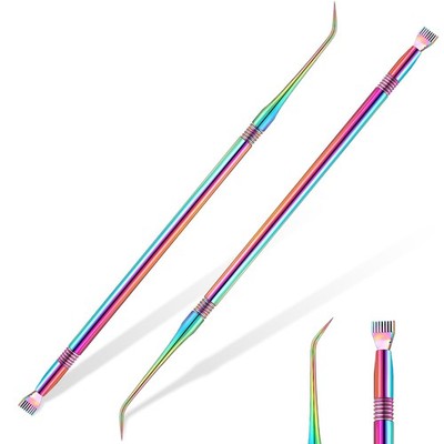2 Pcs Multi Color Lash Lift Tool, Separator, Steel Rods, Comb, Perming, Tinting