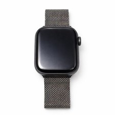 Apple Watch Series 4 40 mm Gold Stainless Steel Case with Gold Milanese Loop...