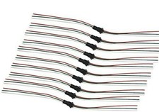 10 Pair / 10sets 3 Pin JST SM Male Female Plug LED Connector Cable for WS2812...