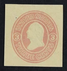 CKStamps: US Cut Square Stamps Collection Scott#U35 Unused LH NG