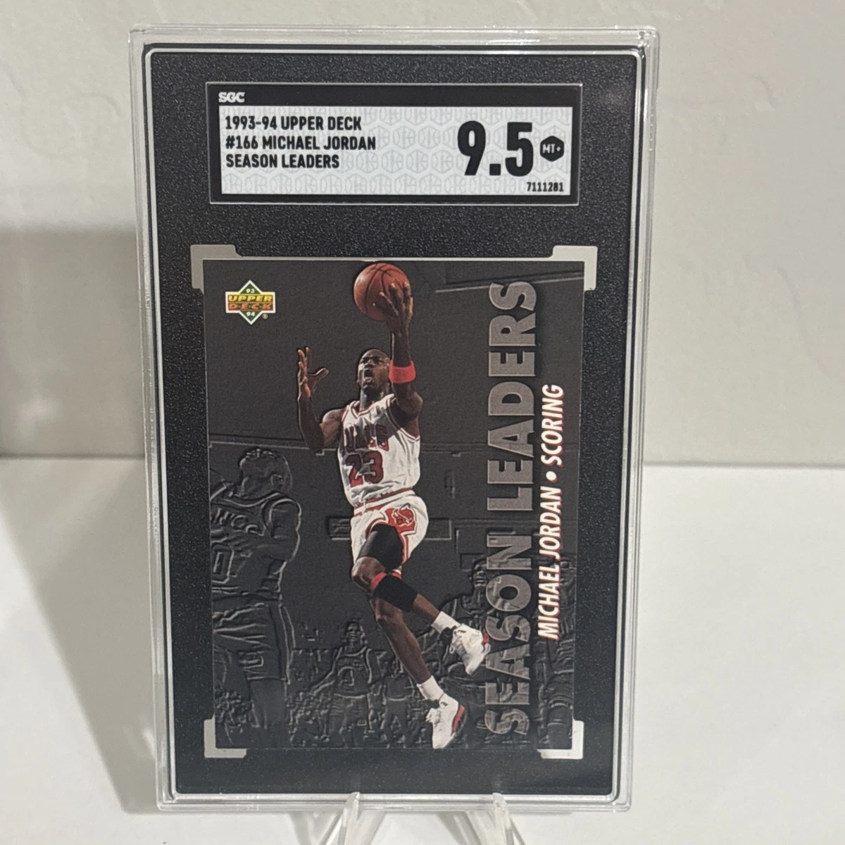 Michael Jordan 1993-94 Basketball Grade 9.5 Season Sports Trading 