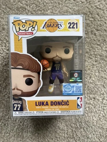 Funko Pop NBA Luka Dončić Lakers #221 Chalice Collectibles Exclusive