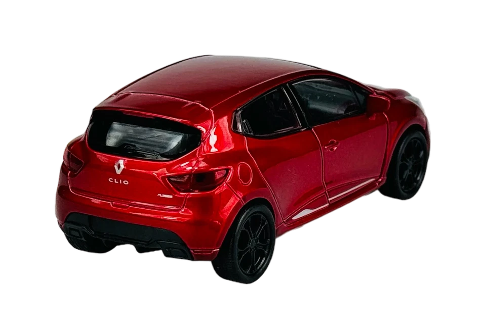WELLY RENAULT CLIO RS RED 1:34 DIE CAST METAL MODEL NEW IN BOX 43672 - Image 3 of 4