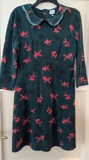 Mademoiselle Yeye Carp/Fish Print Dress Size Large