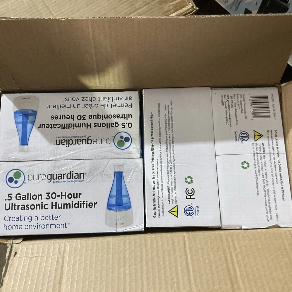 Pure Guardian H940AR Ultrasonic Cool Mist Humidifier – 30 Hour Runtime, .5 Gal ( - Image 4 of 4