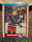 1989-90 Topps Brian Leetch RC #136