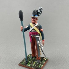 Painted Napoleonic tin figurine 60 mm 1/30, British Horse artillery VID SOLDIERS