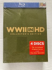 WWII in HD Blu-ray - 4 - Disc Set - Collector's Edition, Sealed, Brand New,