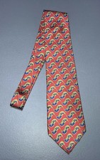 VTG Paul Fredrick Men’s Tie 100% Italian Silk Made In USA