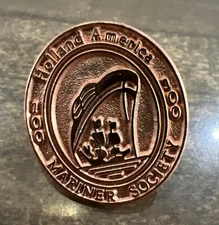 Holland America Cruise Ship Mariner Society 100 Years Pin. N