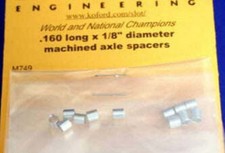 KOFORD 1/8" X .160 WIDE AXLE SPACERS 6