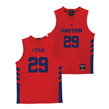 Dayton Men's Basketball Red Jersey - Amael L'Etang