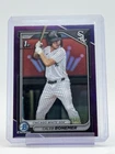 CALEB BONEMER 2024 BOWMAN CHROME DRAFT PURPLE 1ST ROOKIE /250 Q0282