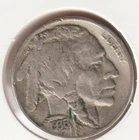 1936 US Indian Head Buffalo Nickel FULL DATE Rare 90 Year Old Collection Coin