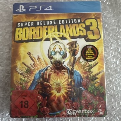 PS4 Borderlands 3 Super Deluxe Edition Sony PlayStation 4  Neu Sealed