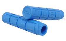 Oury V2 MTB mountain bicycle flangeless grips - BLUE