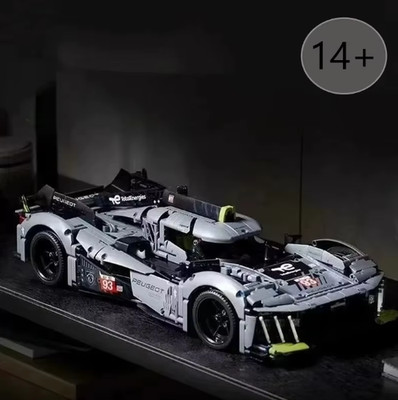 MOC Komplettset Sportwagen Supercar Rennauto 1775pcs. Grau 2026