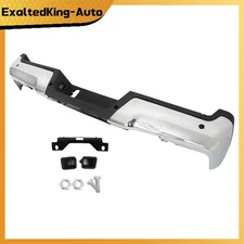 Chrome Rear Step Bumper Assembly For Ford F-250 F-350 SuperDuty 2017-2022 w/Park