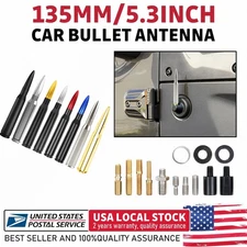 Premium BULLET ANTENNA 50 CAL CALIBER For Ford F-150 / F-450 Super Duty / Ranger
