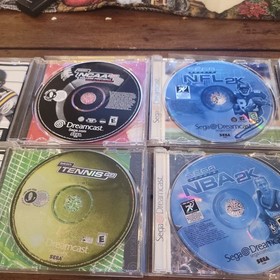 Dreamcast Lot Of 6 Sports Games