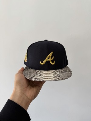 Just Don Atlanta Braves Genuine Python Hat 