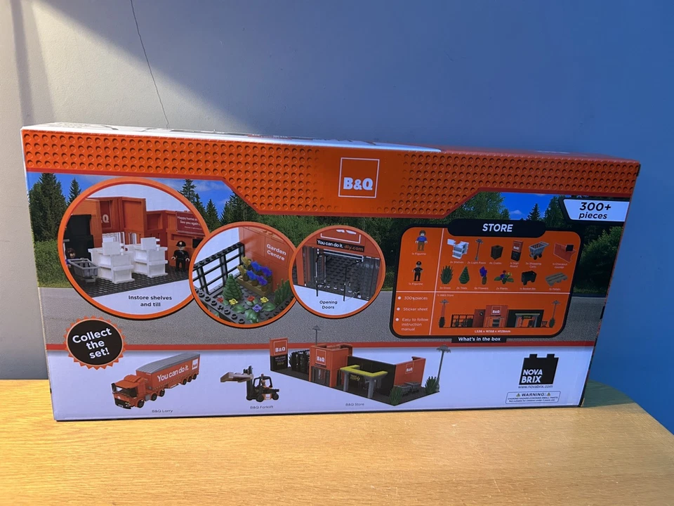 B&Q Nova Brix DIY Store Brick Set Garden Centre Trade Point **New & Sealed** - Image 2 of 4