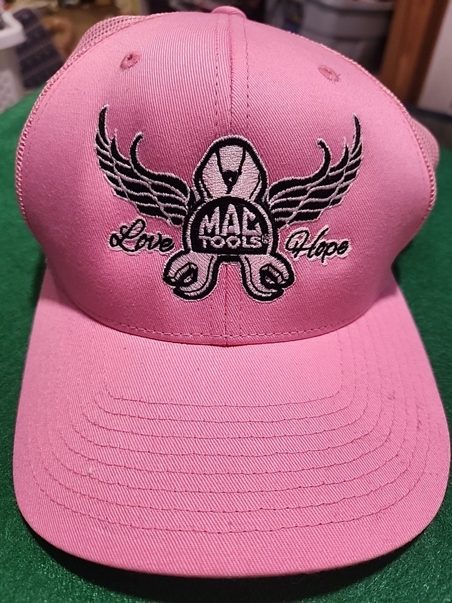 MAC Tools Mesh Trucker Hat Cap Pink W Black (Love/Hope  display picture 1