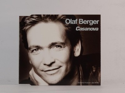 OLAF BERGER CASANOVA (E46) 3 Track Promo CD Single including Picture Sleeve BMG