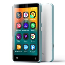 innioasis 80GB MP3 Player with Bluetooth and WiFi, 80GB, Skyblue